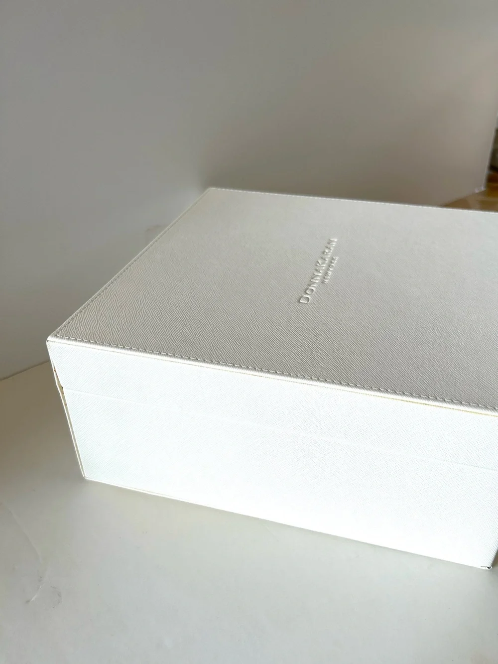 Donna Karan Accessory Box - Cream White
